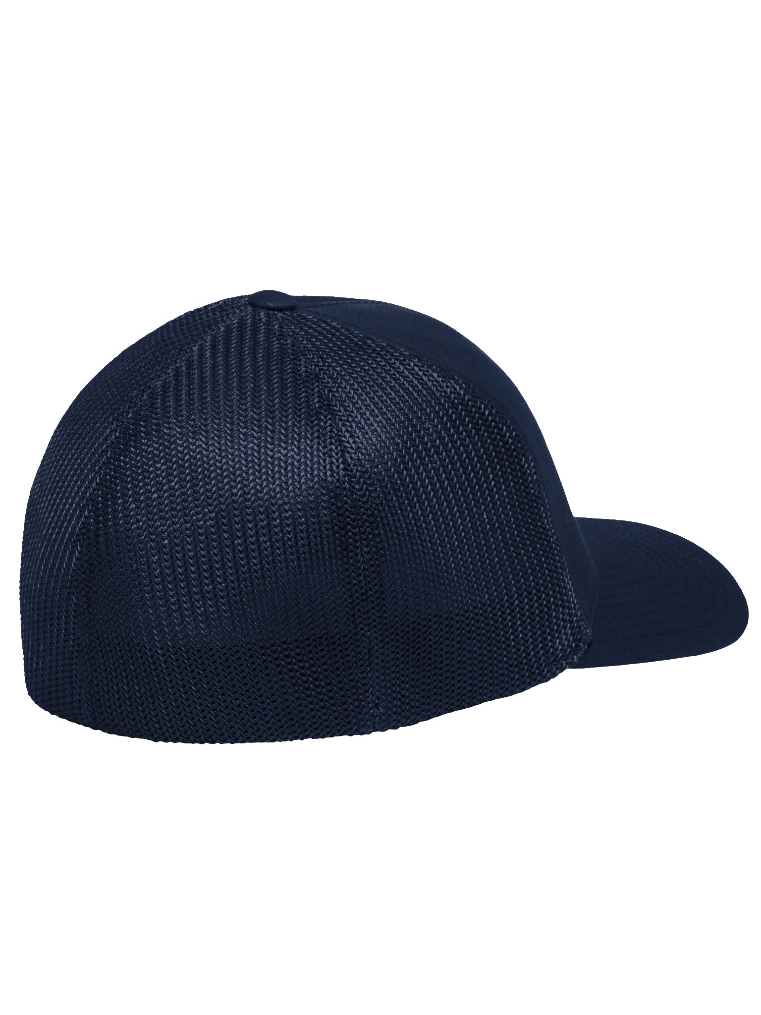 Flex Fit Trucker Rolen Beats Script Hat - White Vert Script Logo product image (4)