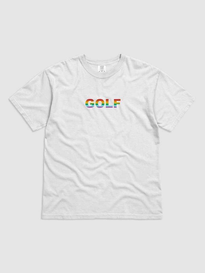 RAINBOW GOLF PRIDE TEE product image (1)