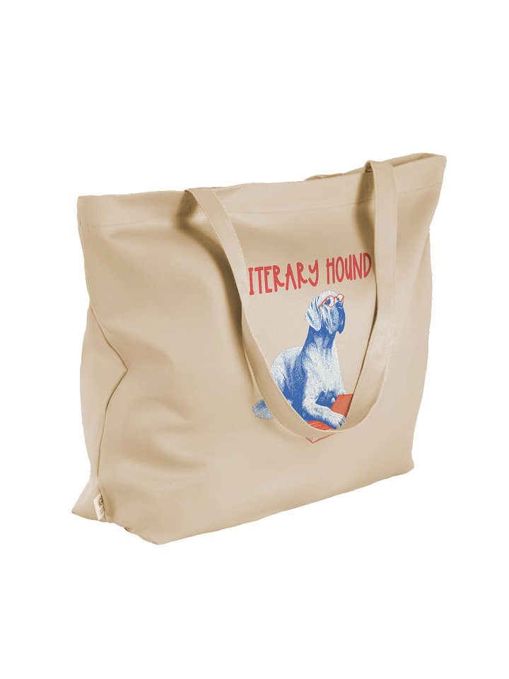 Literary Hound Tote Bag product image (2)