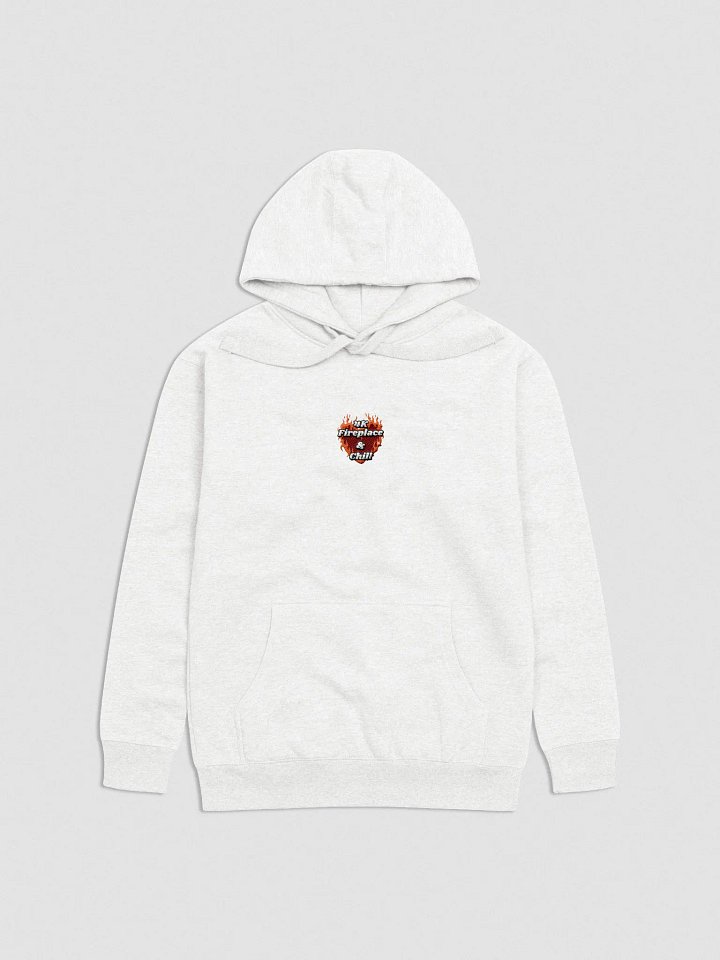 Flaming Heart - 4K Fireplace & Chill | Embroidered Hoodie product image (5)
