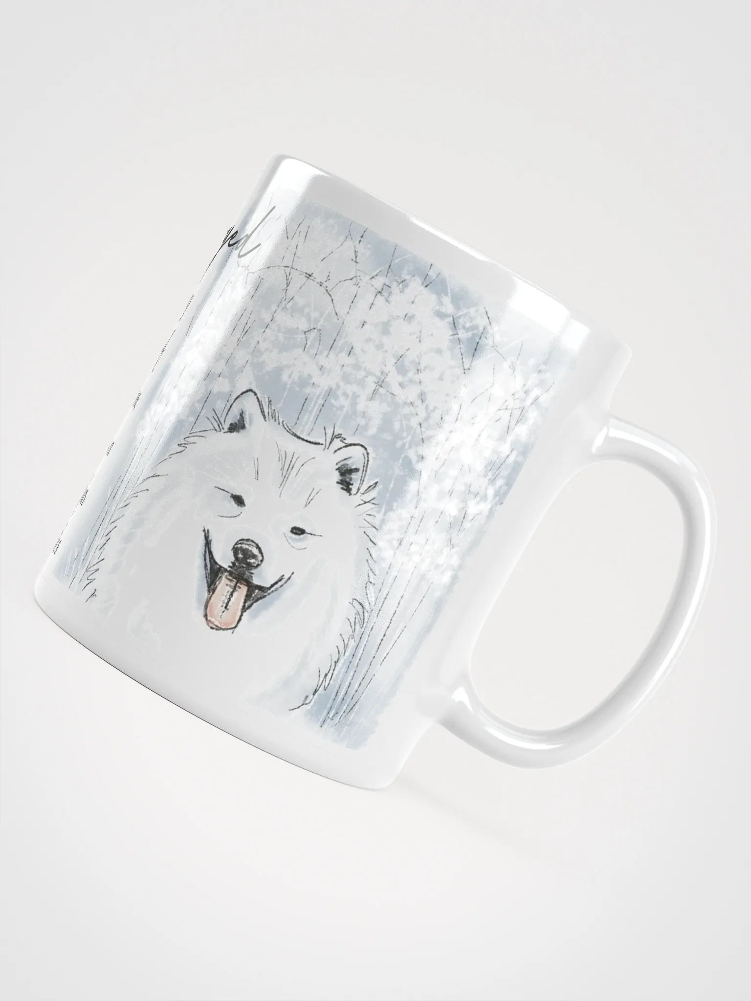 Samoyed Walking Cloud of Happiness Mug product image (11)