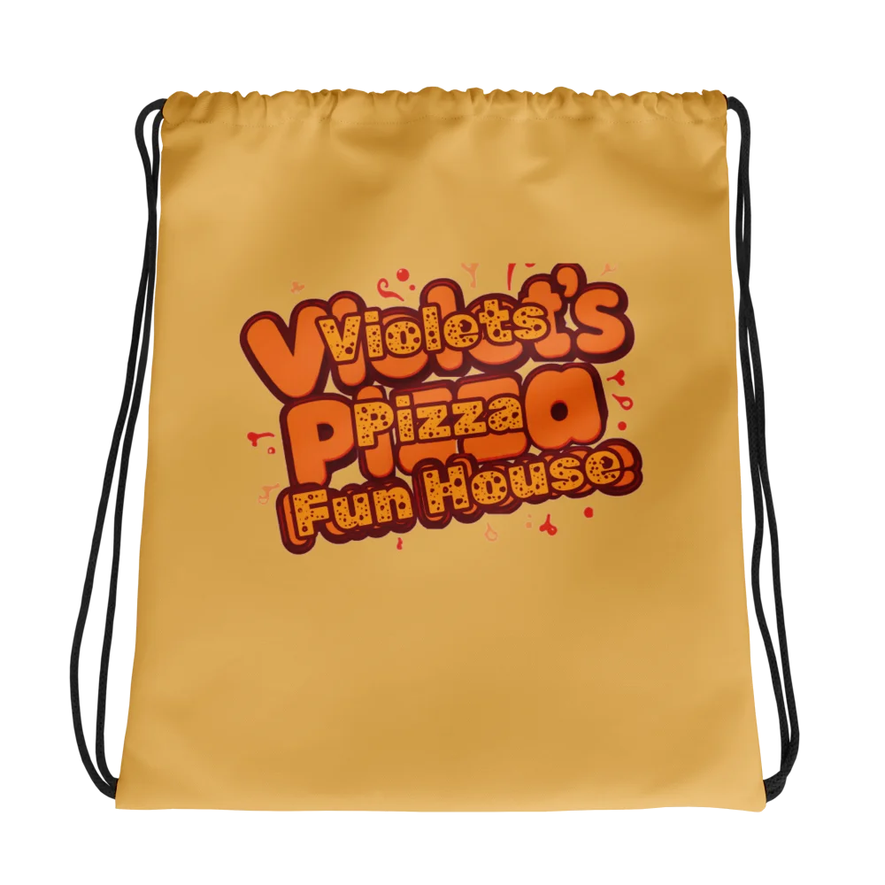 Violet's Pizza Fun House - Drawstring Bag product image (1)
