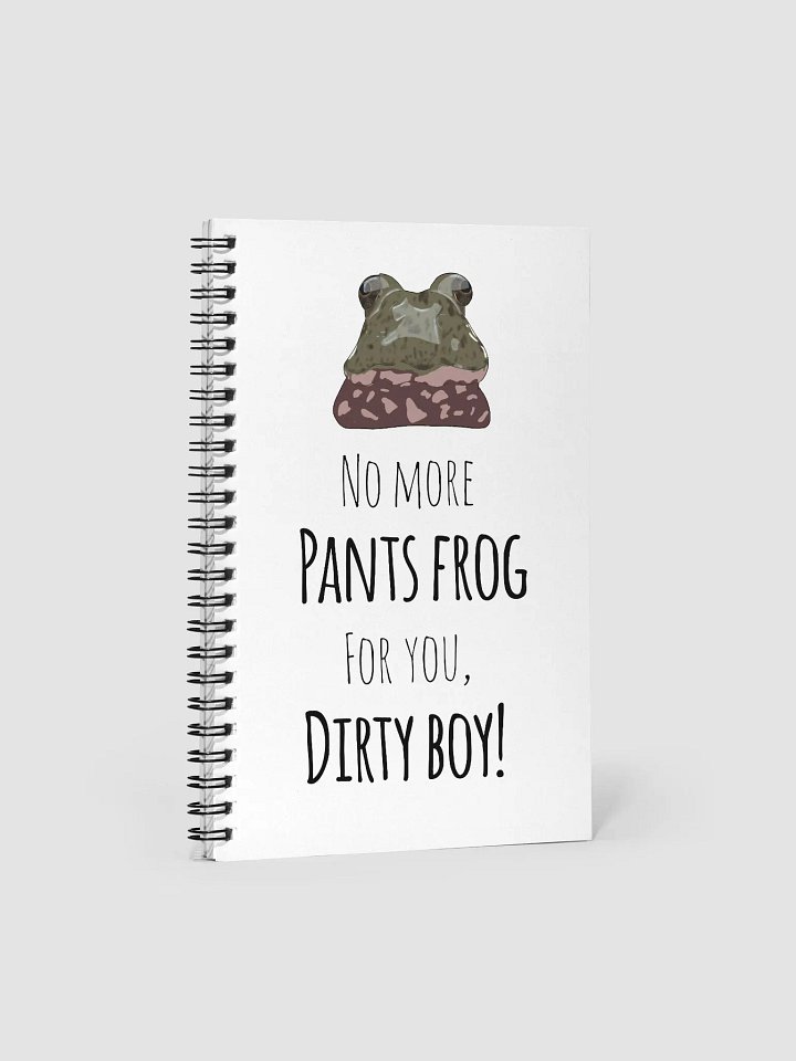 No More Pants Frog For You journal! product image (1)