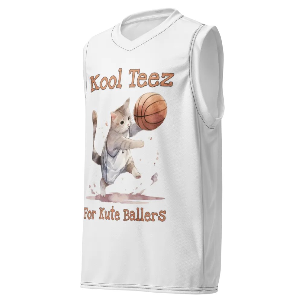 Unisex Basketball Jersey - For Kute Ballers 03 product image (3)
