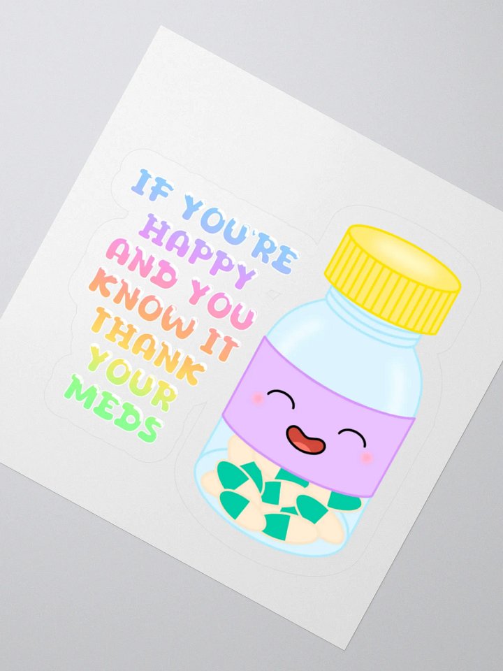 Happy Meds Sticker product image (2)
