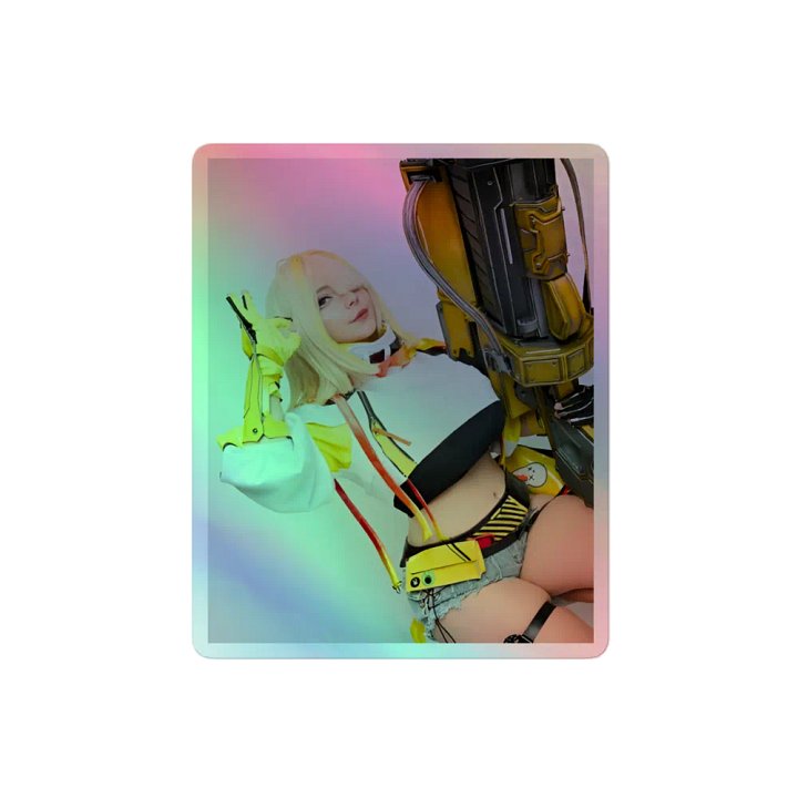 JuicyJinxs Elegg Cosplay Holographic Sticker product image (2)