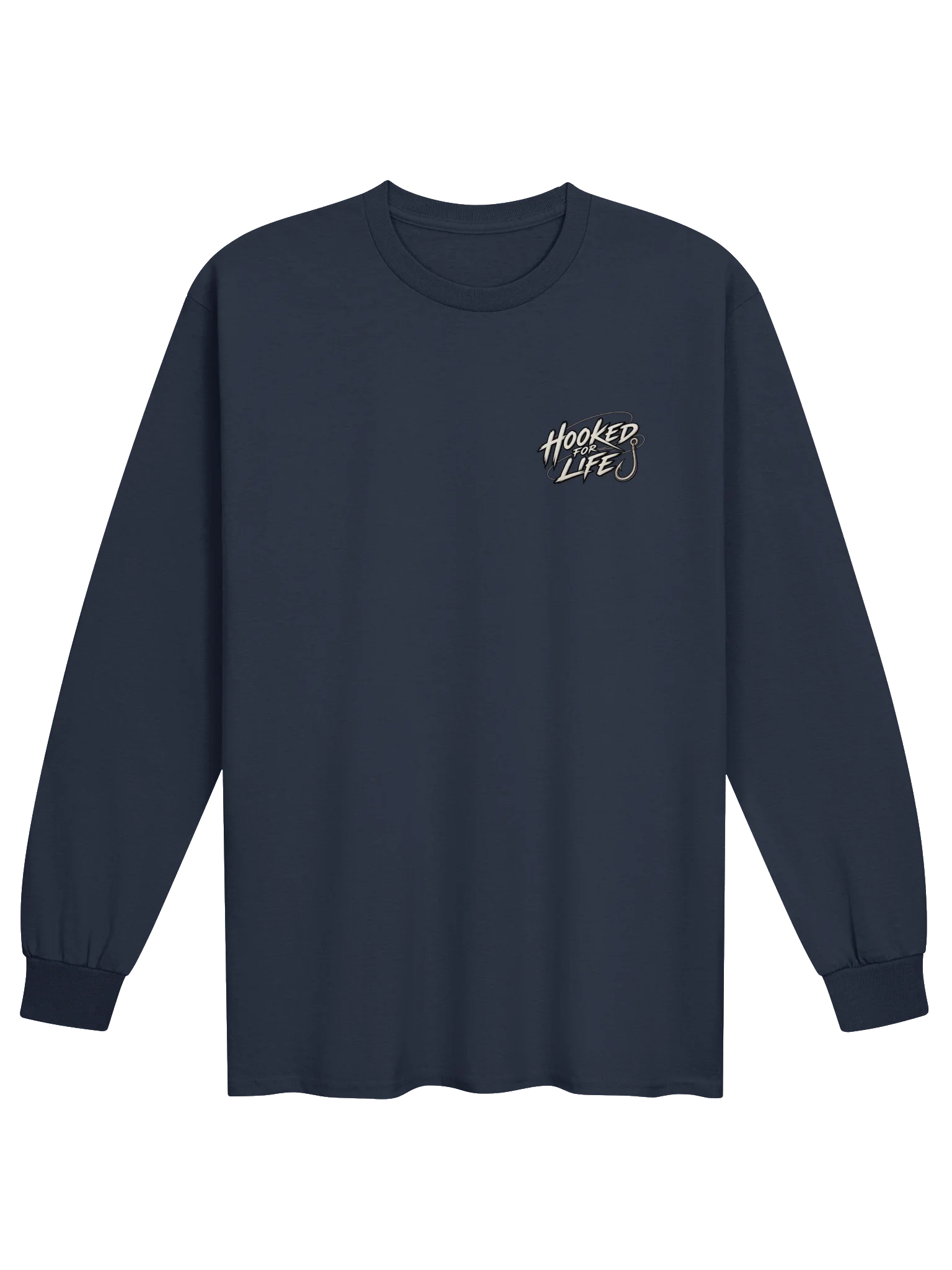 Hooked For Life Bass Fishing Long Sleeve product image (6)