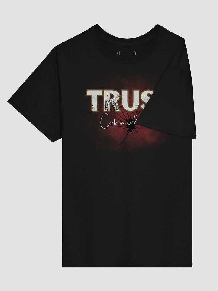 Unisex Minimal Faith T-Shirt – TRUST Quiet Confidence Tee ✅ product image (2)