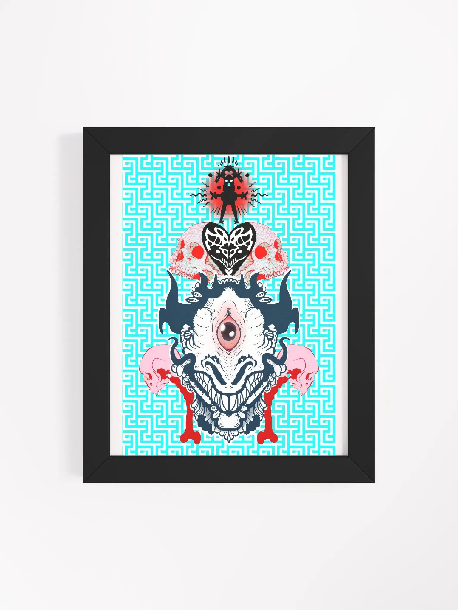 COMPO I [FRAMED POSTER] product image (4)
