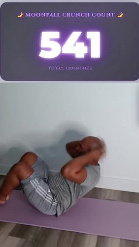 MoonfallCrunch Challenge Part 5 
541 Crunches

Every Follow +1 Crunch 
Every Sub +25 Crunches 
Every Bit Adds +1 Per Bit 

 #...