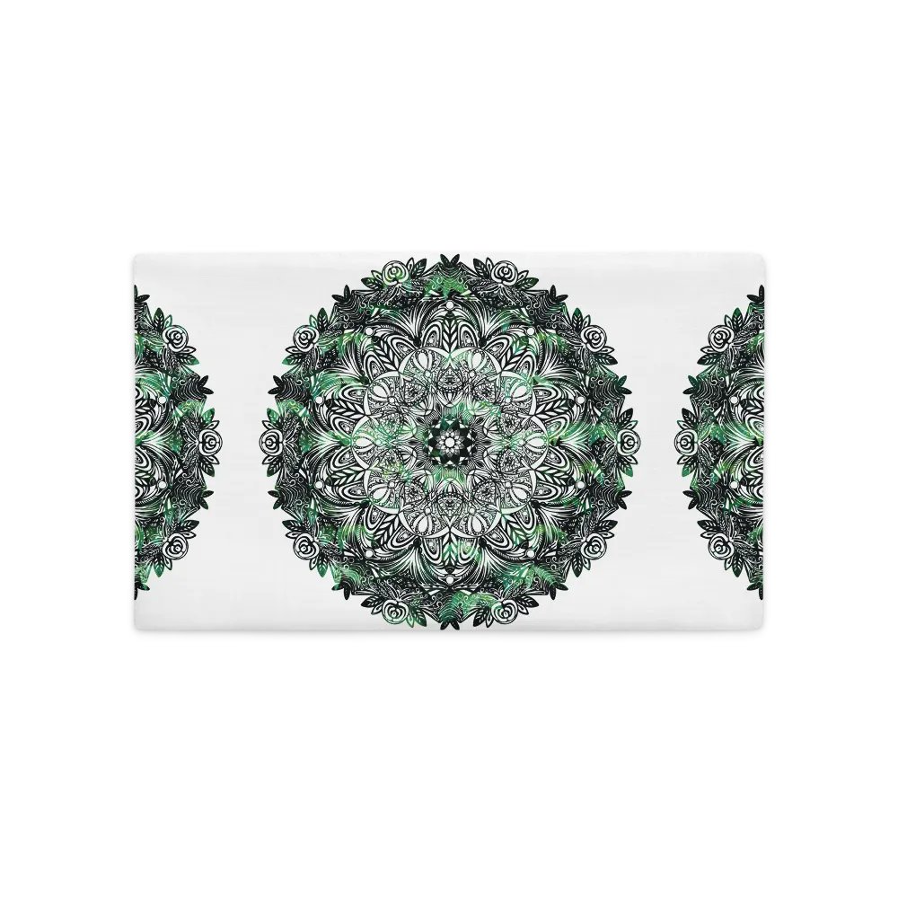 Verdant Oasis Premium Pillow Case product image (8)
