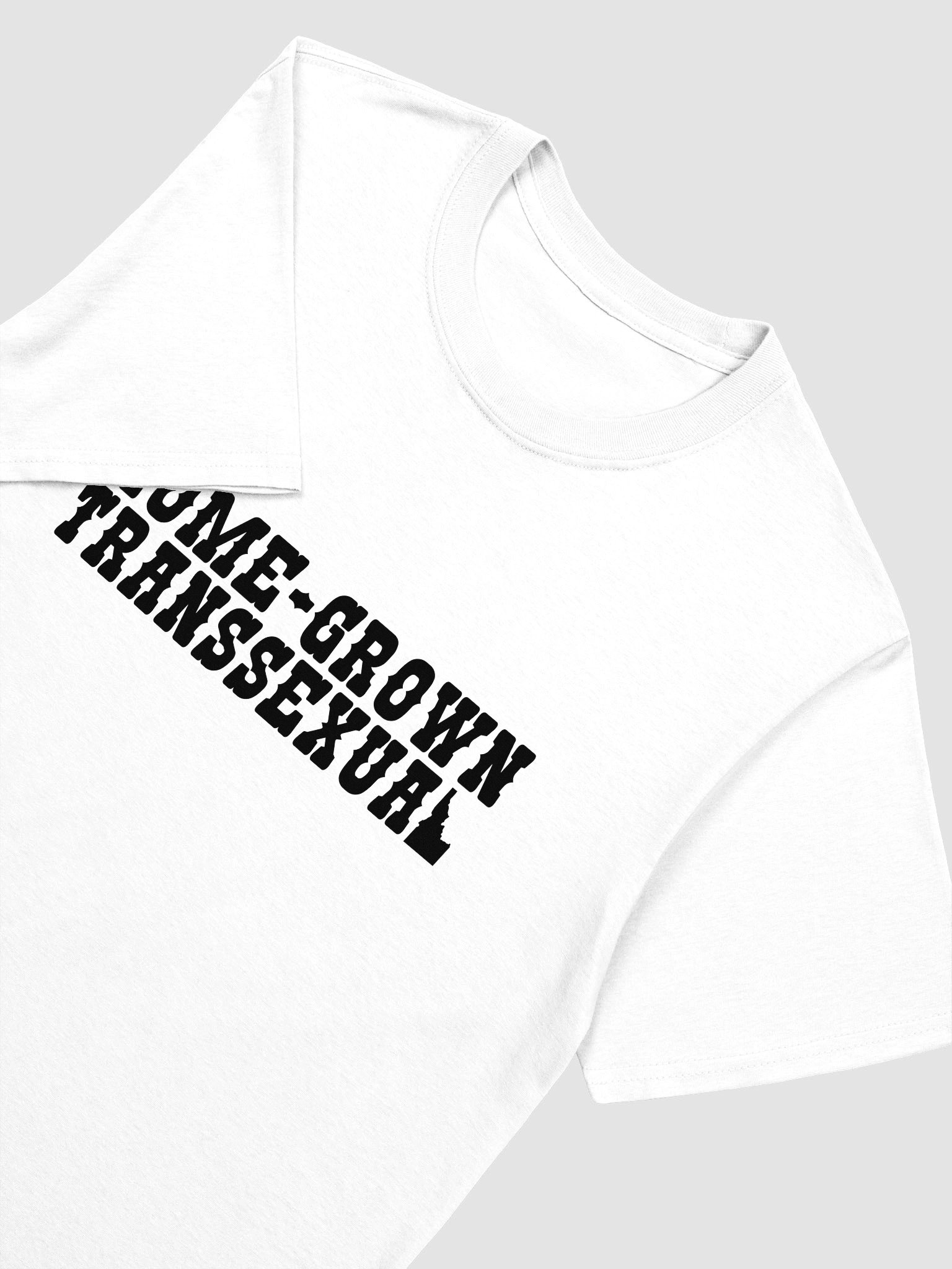 "HOME-GROWN TRANSSEXUAL" light t-shirt product image (2)
