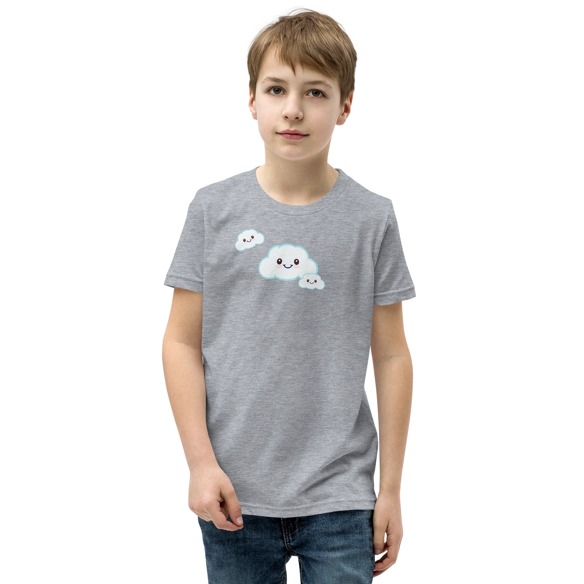 Smiley Cloud Youth Tee product image (1)