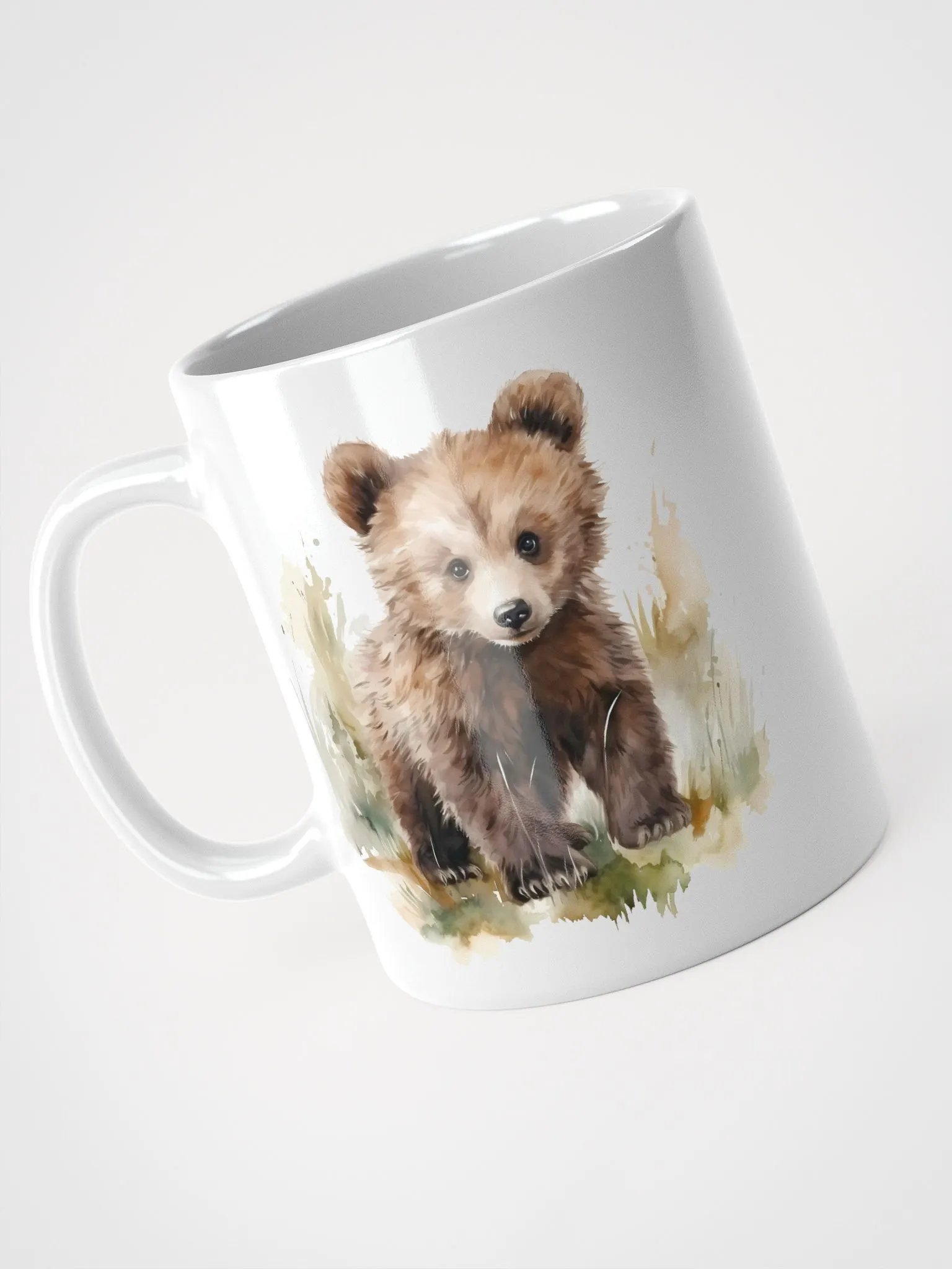 Watercolor Bear Cubs Mug product image (3)