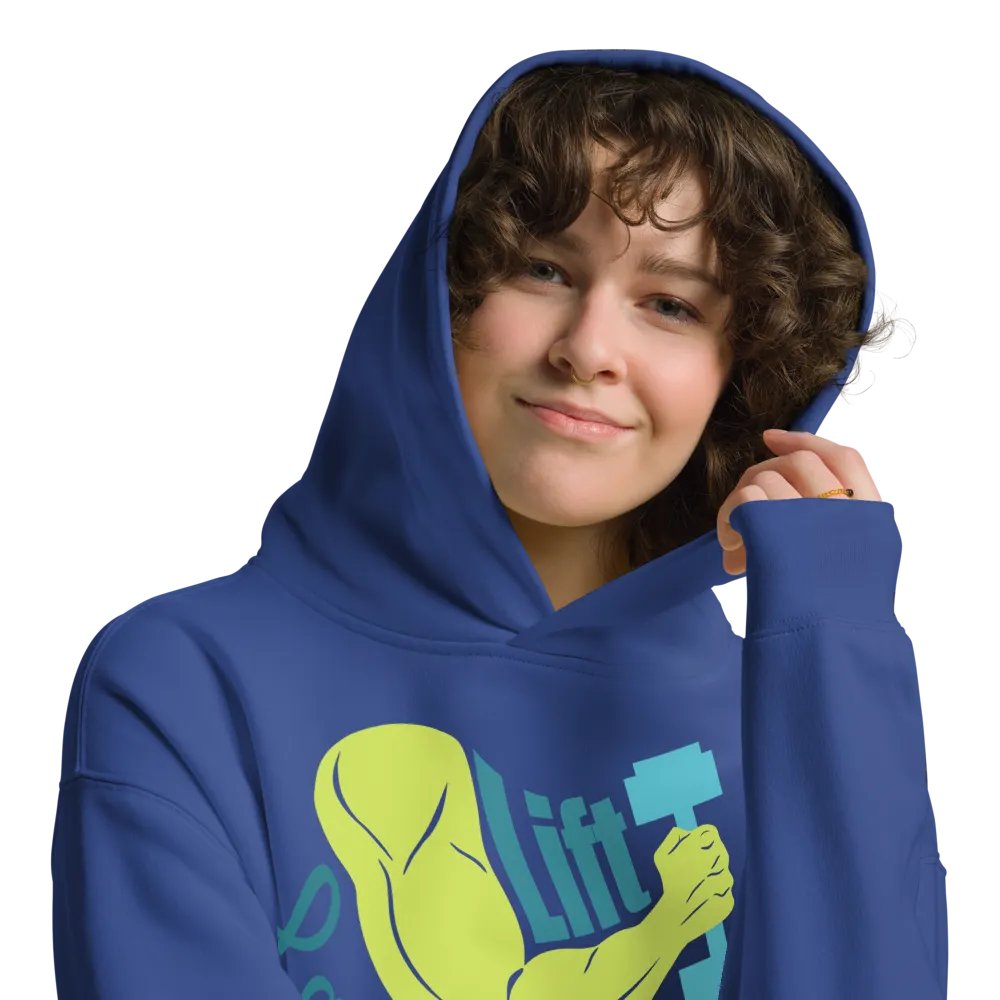 Lift Laugh Love Colorful Flex Pump Cover Hoodie product image (9)
