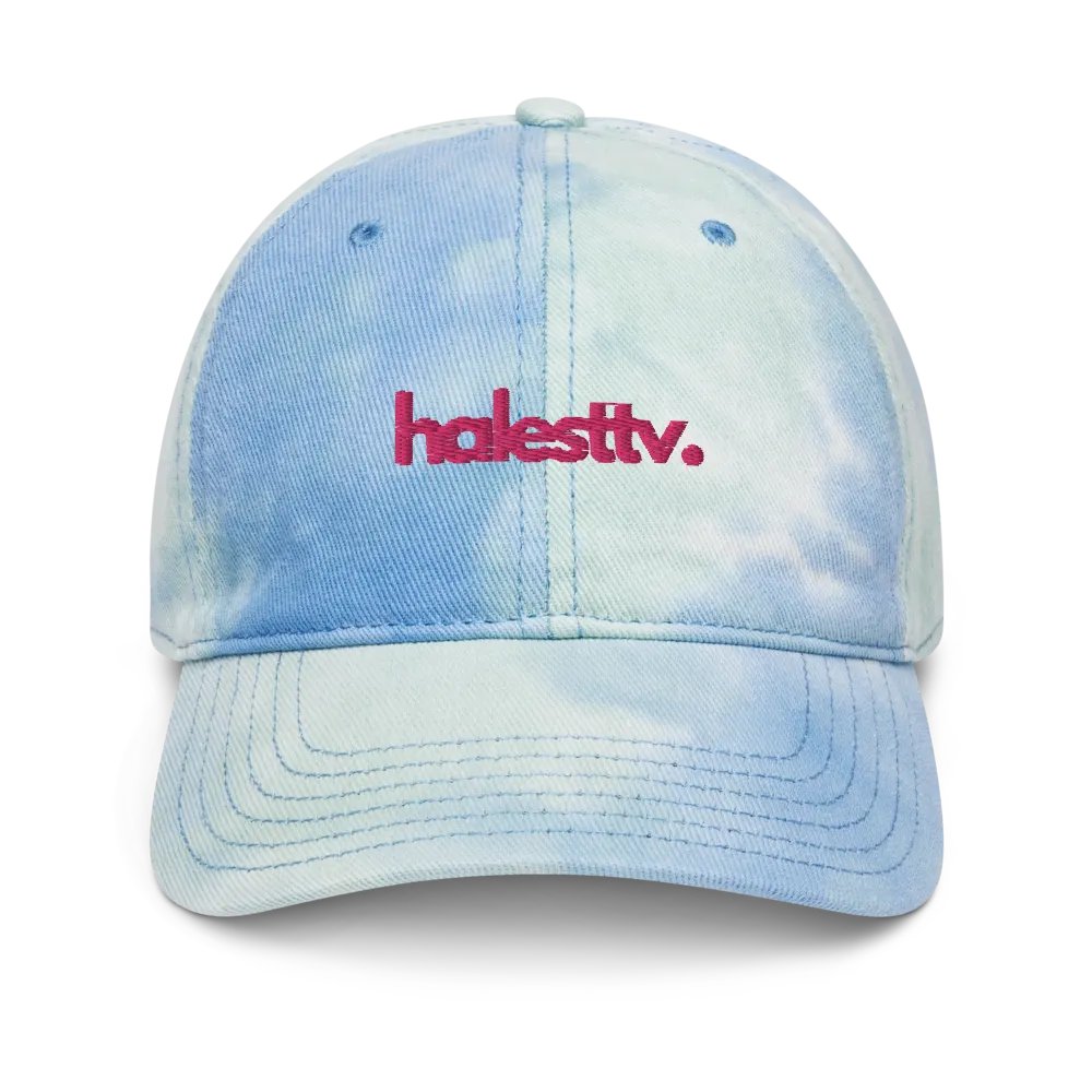 hales tye dye dad hat product image (1)