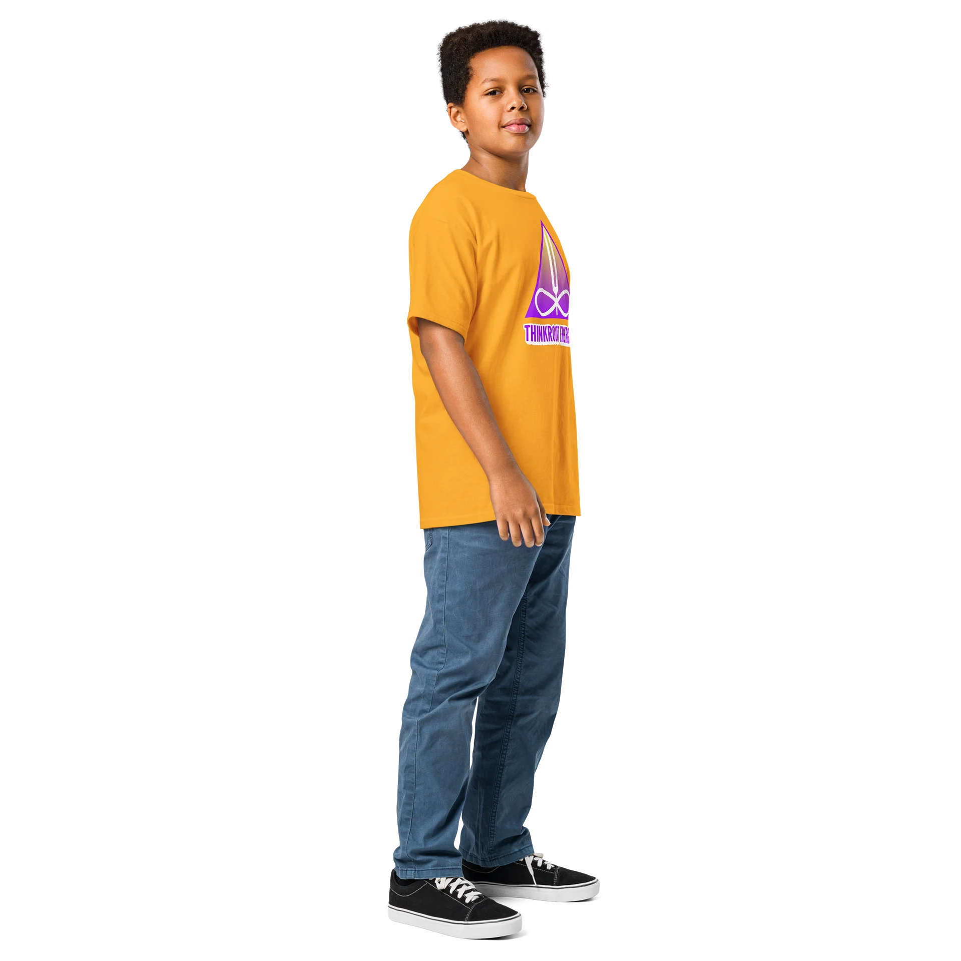 Thinkroot Energy Triangle Kids T-Shirt (Gildan Youth) product image (15)