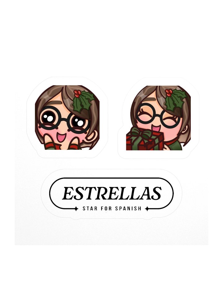 Christmas Empanada Emotes Sticker Pack product image (1)