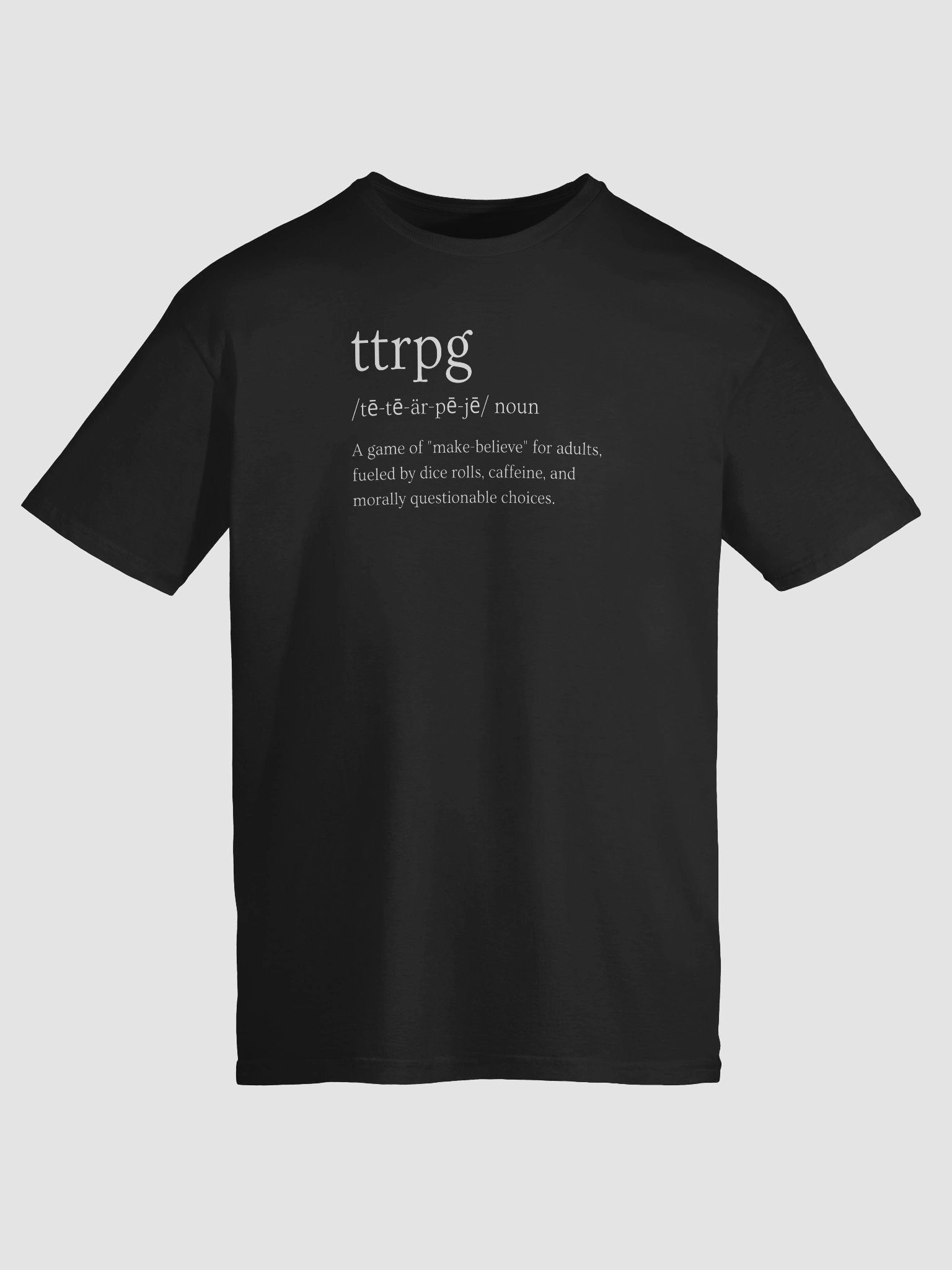 TTRPG Definition Tee product image (9)