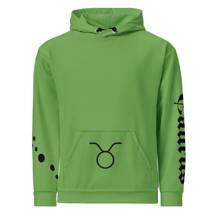 Green Taurus Unisex Hoodie product image (1)