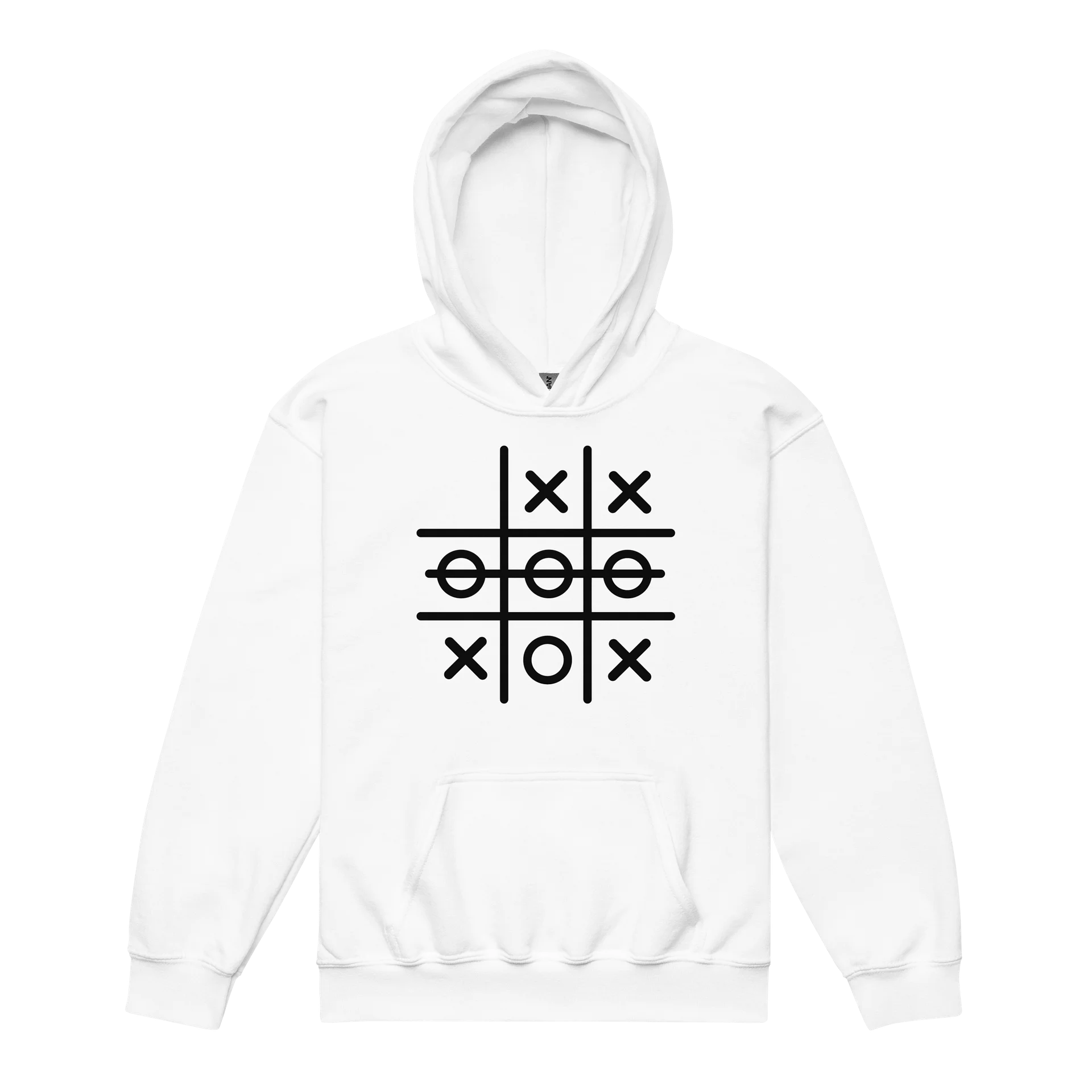 Tic-Tac-Toe Kids Hoodie product image (4)