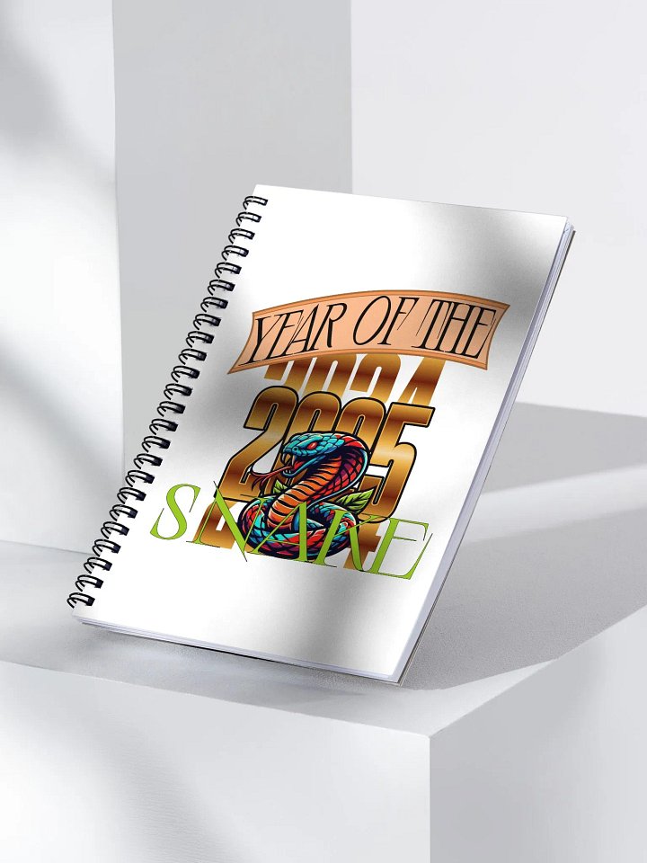 Year of the 2005 Snake Spiral Notebook product image (2)