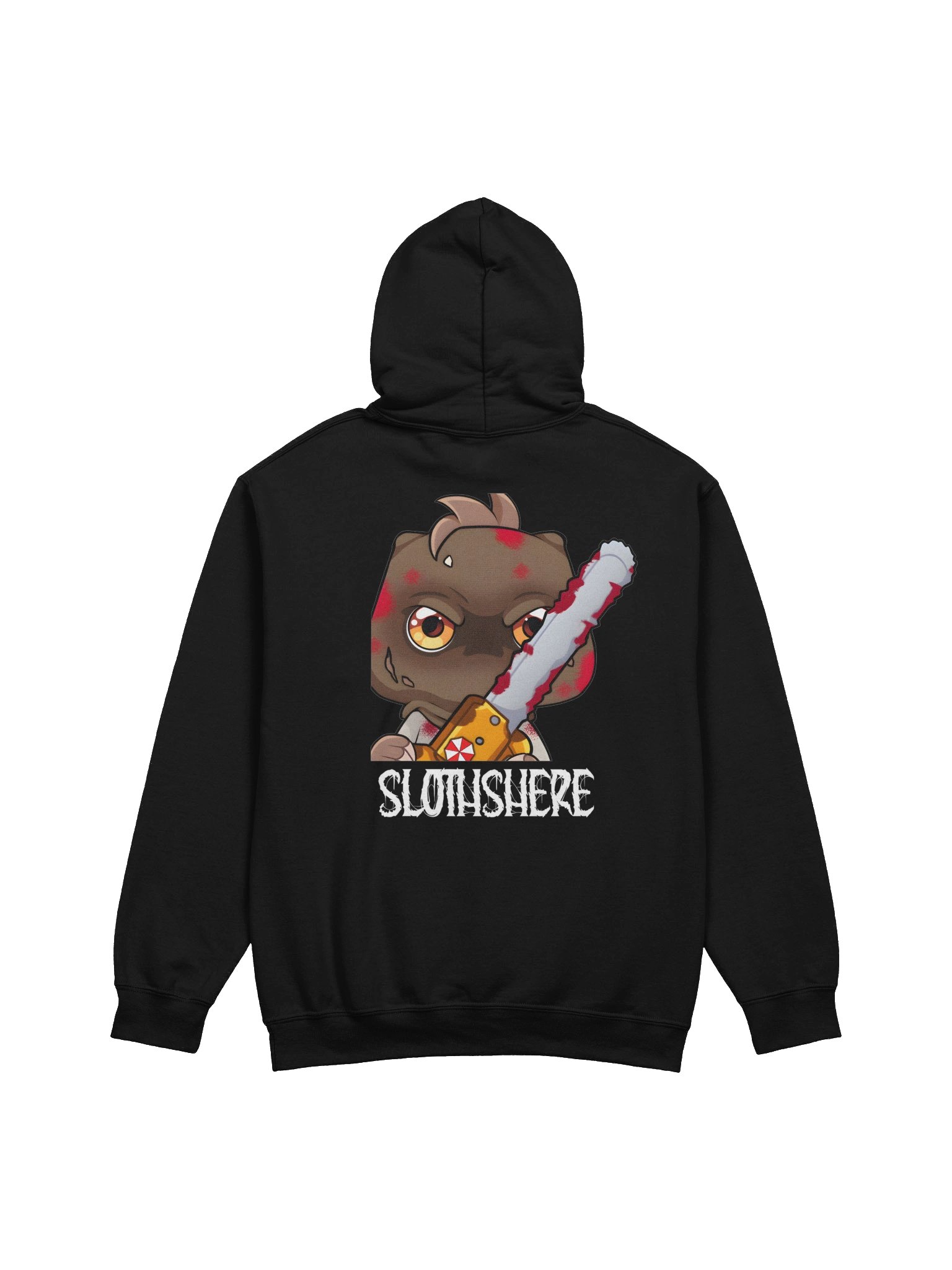 Sloths Chainsaw Pull Over Hoodie product image (2)