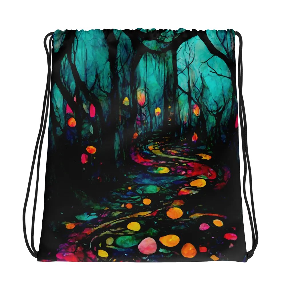 Enchanted Forest All-Over Drawstring Bag product image (1)