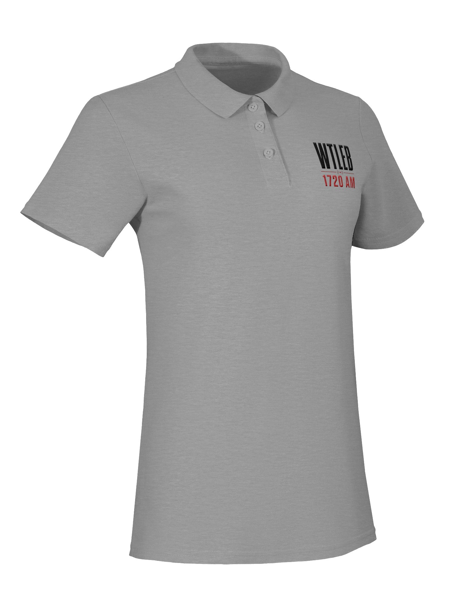 Women's WTLEB 1720 AM Official Station Polo - Black Logo product image (5)