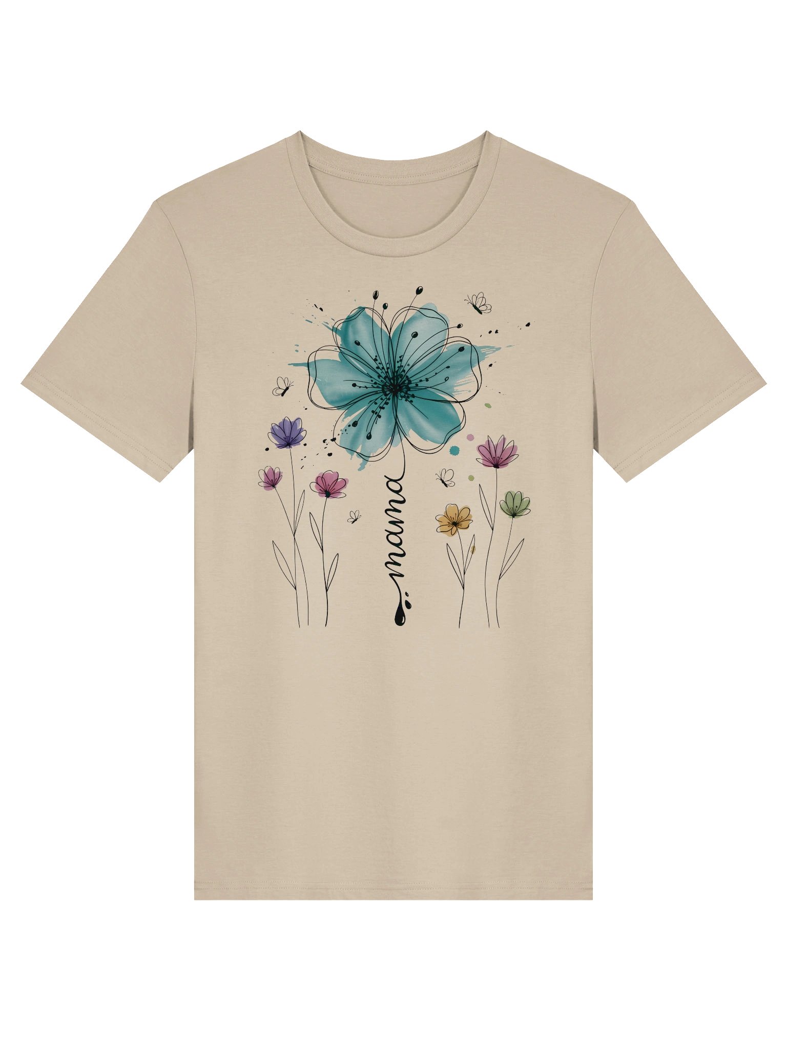 Blooming Artistry Organic T-Shirt product image (2)