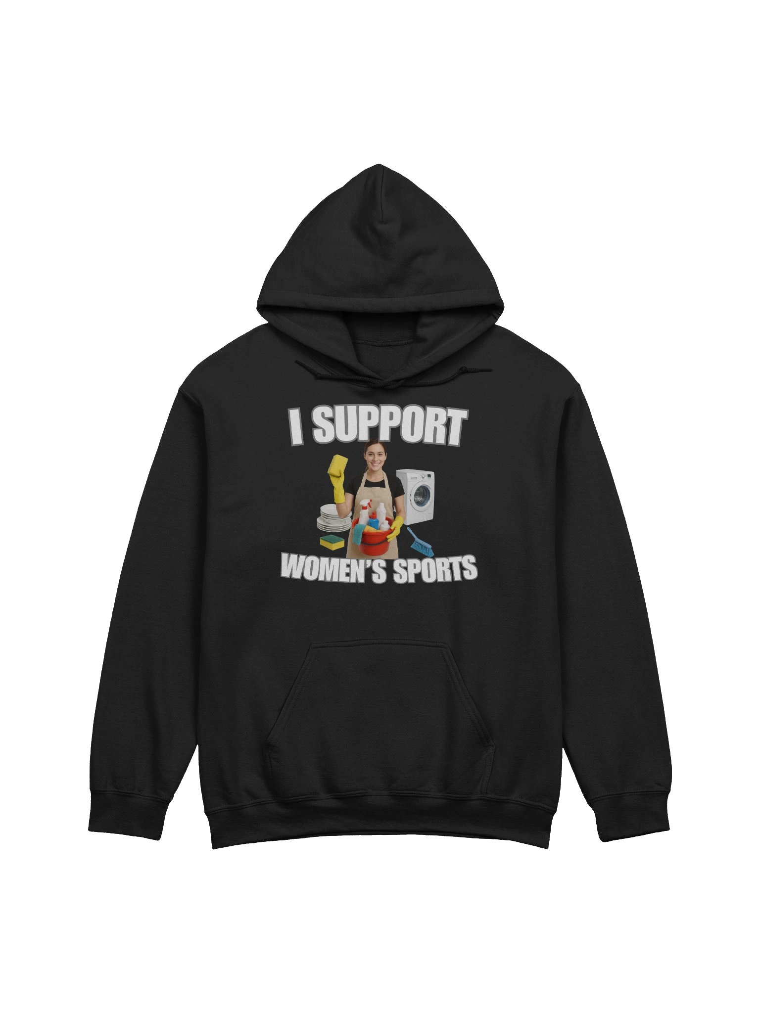 I Support Women's Sports Hoodie product image (1)