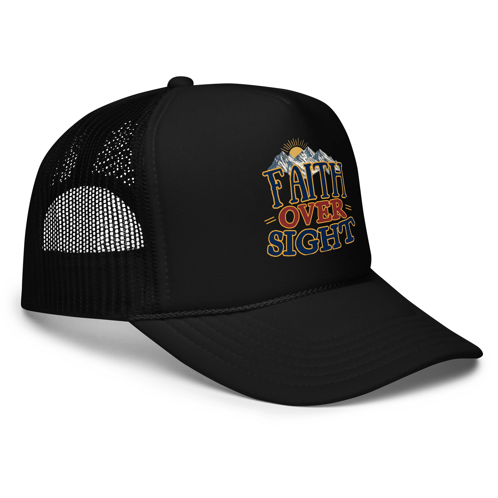 Faith over Sight trucker cap product image (8)