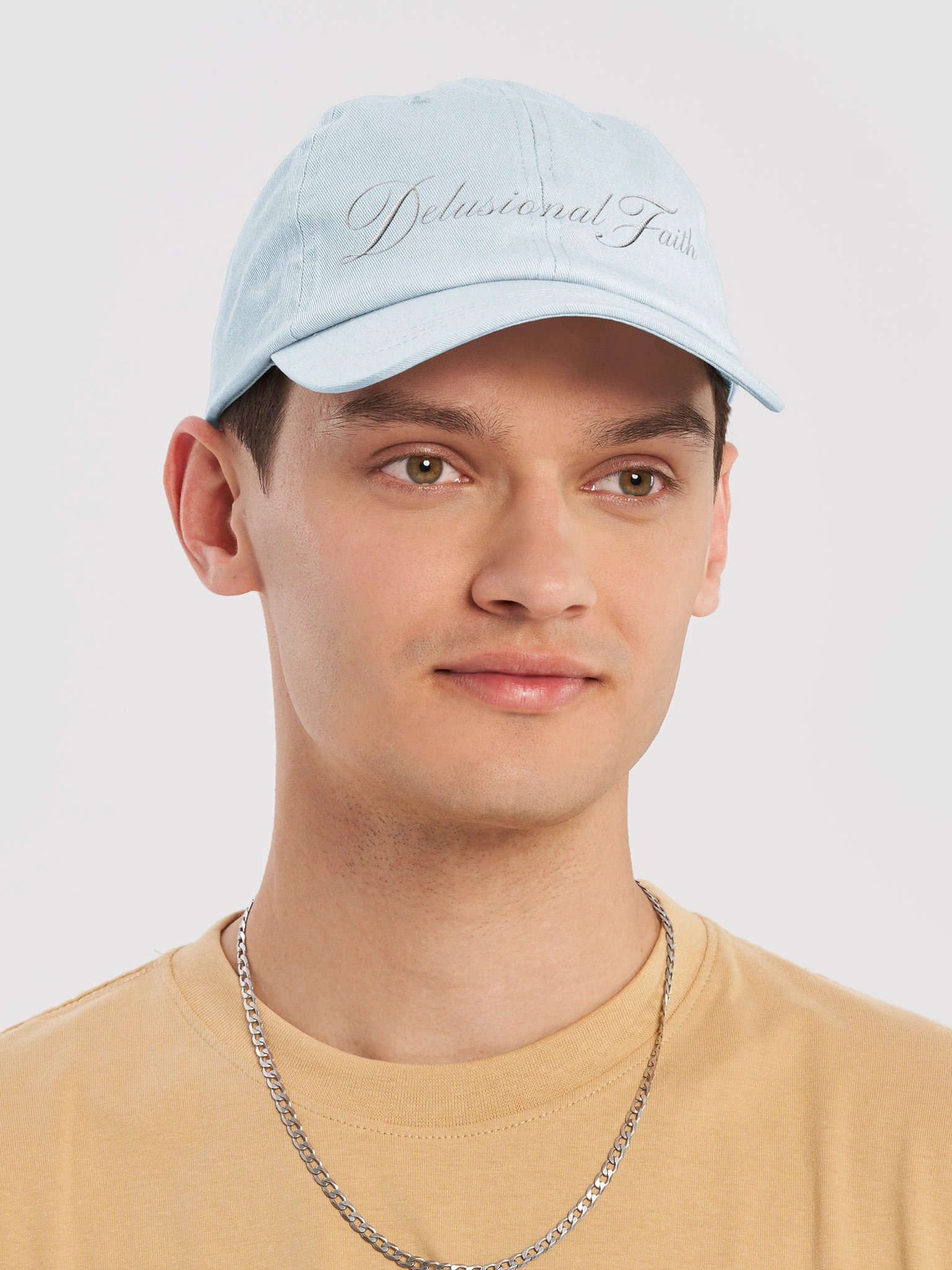 Delusional Faith - Pastel Dad Hat product image (5)