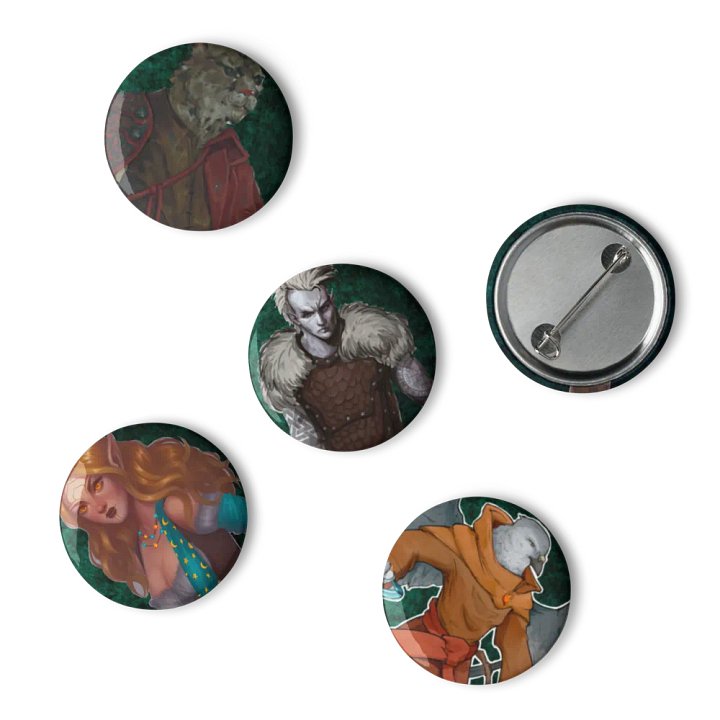 Adventurers of Vimm - Campaign 2 Pin Collection product image (2)