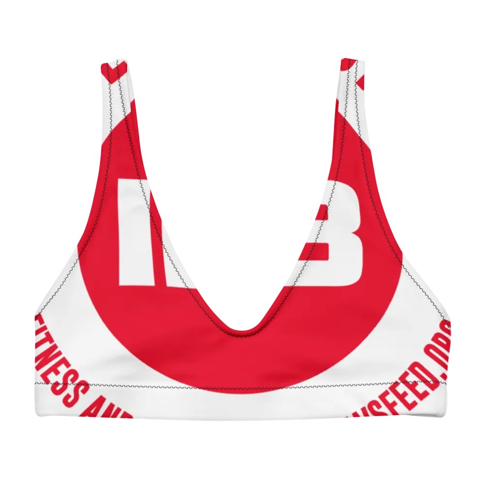 IFBNewsfeed.Org's All-Over Print Recycled Padded Bikini Top product image (3)