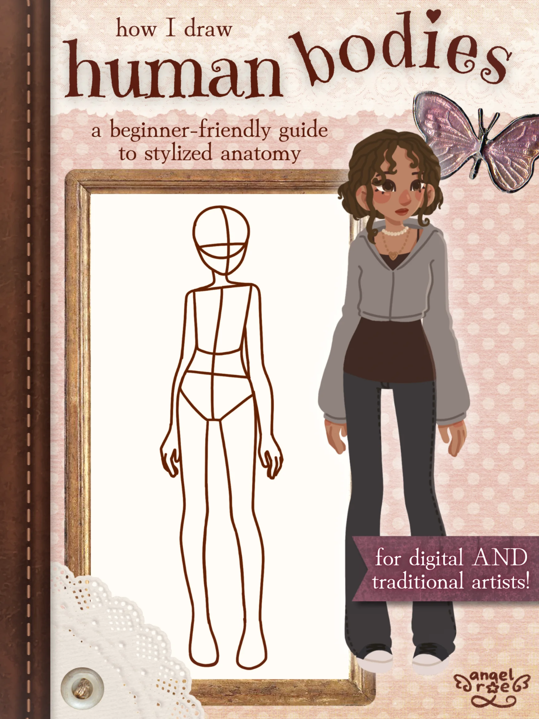 How I Draw Human Bodies: A Step-by-Step Guide to Stylized Anatomy for Beginners product image (1)