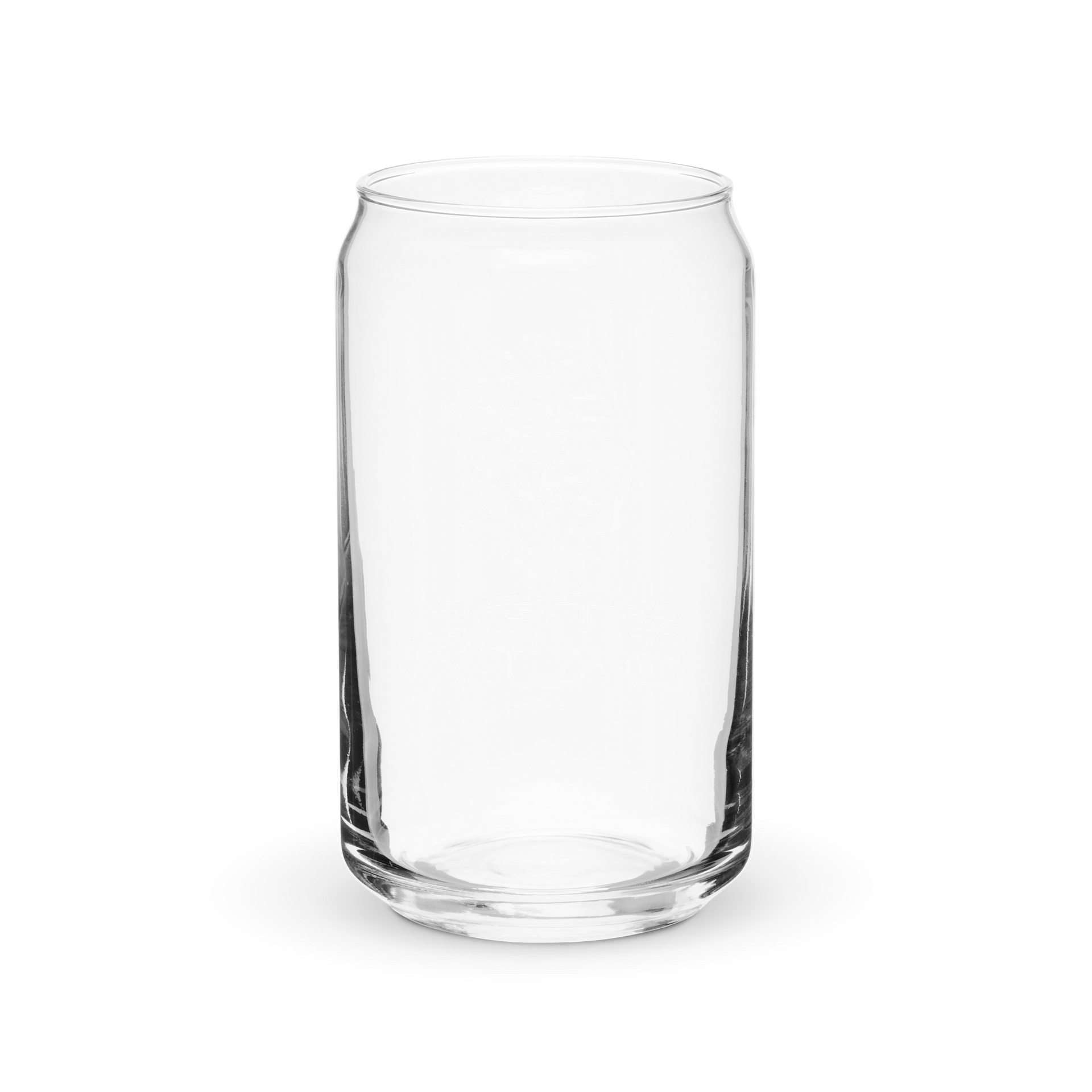 Glas | STFC Data Logo - weiß product image (2)