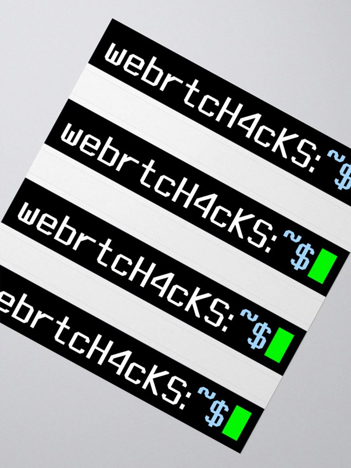 webrtcHacks stickers - 3