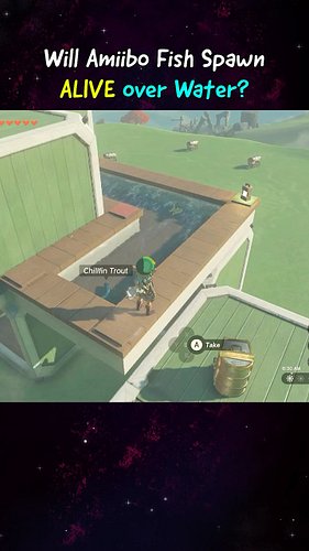 Are Amiibo Fish Alive or Dead? Apparently BOTH 💀	

We already knew fish dropped by amiibo are alive because they flop around ...