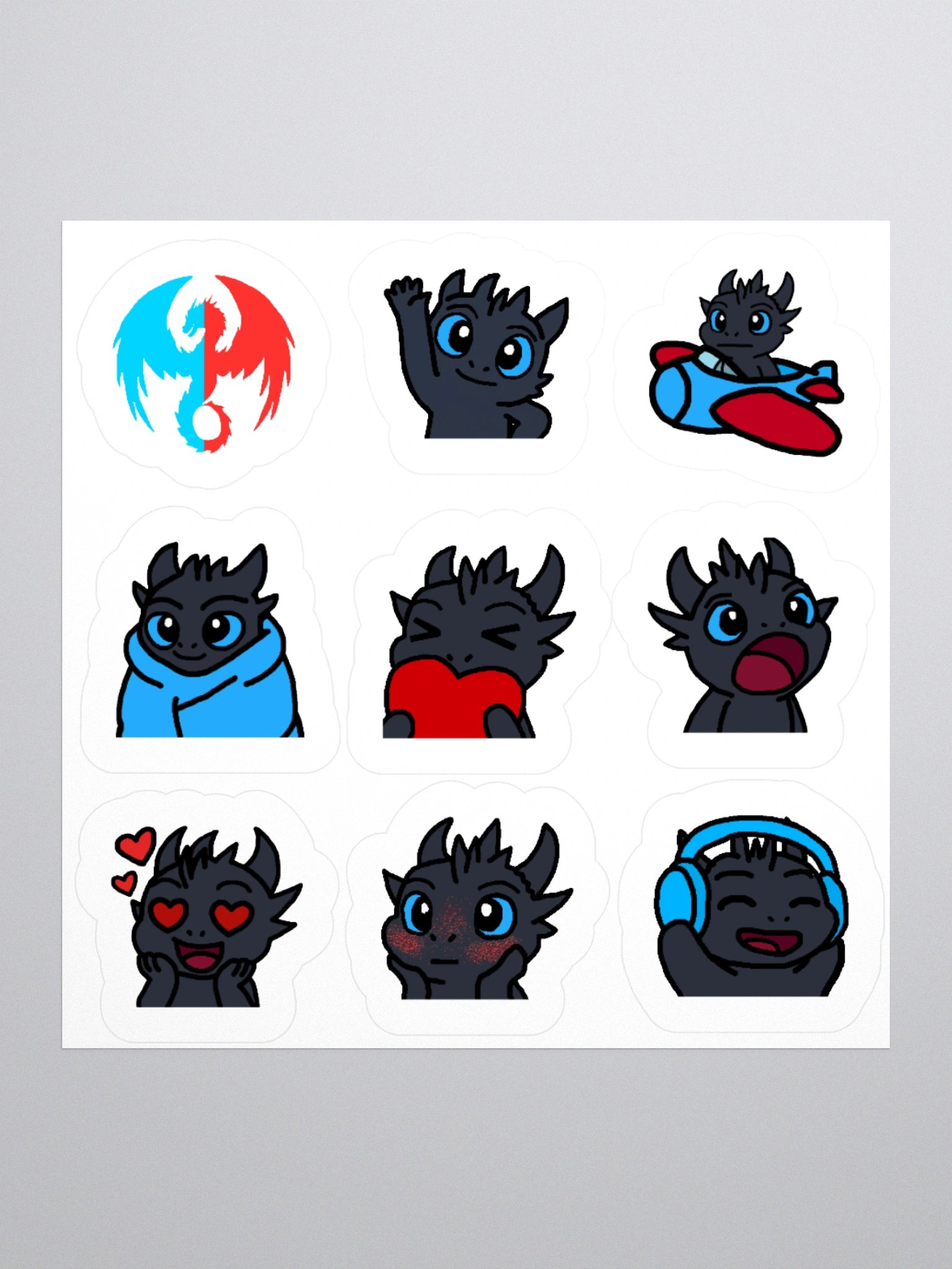KYAN EMOTE STICKERS product image (1)