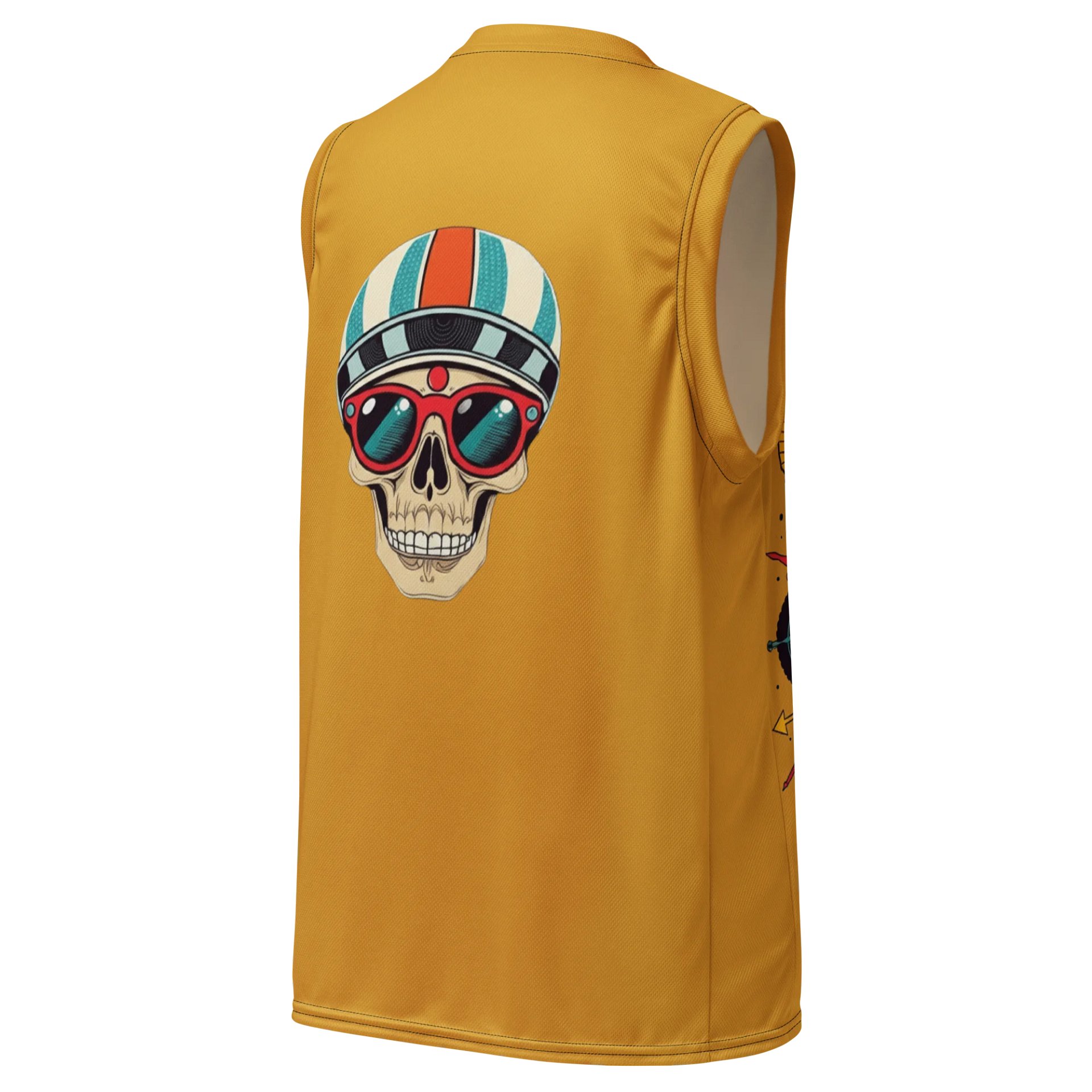 SpectraSkull All-Over Basketball Jersey product image (3)