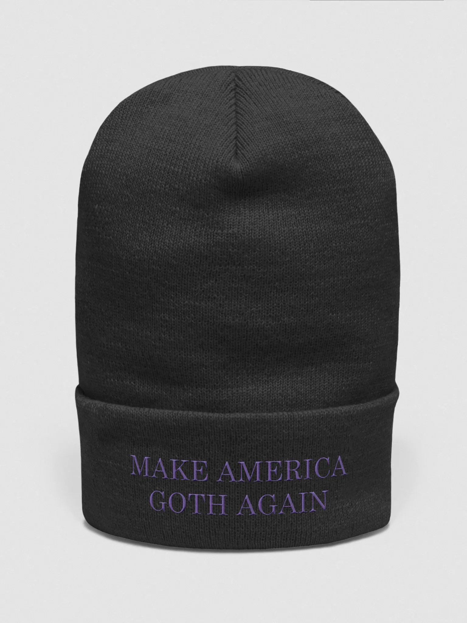 Make America Goth Again Beanie - Purple product image (1)
