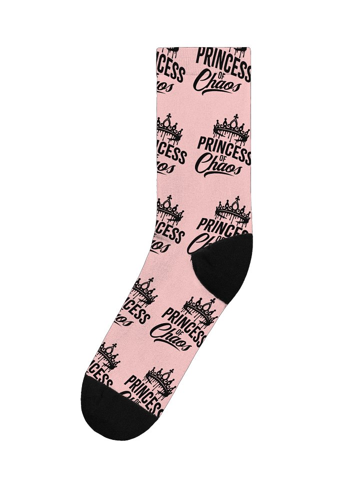 Princess of Chaos Tiara Pink Socks product image (1)