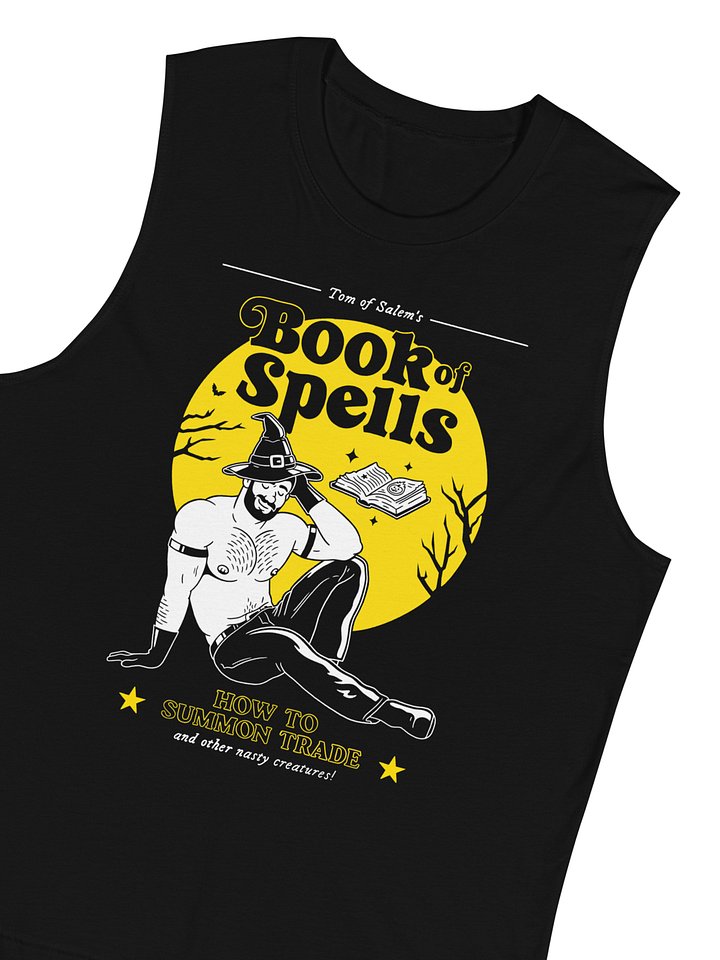 Book of Spells Muscle Tank product image (2)
