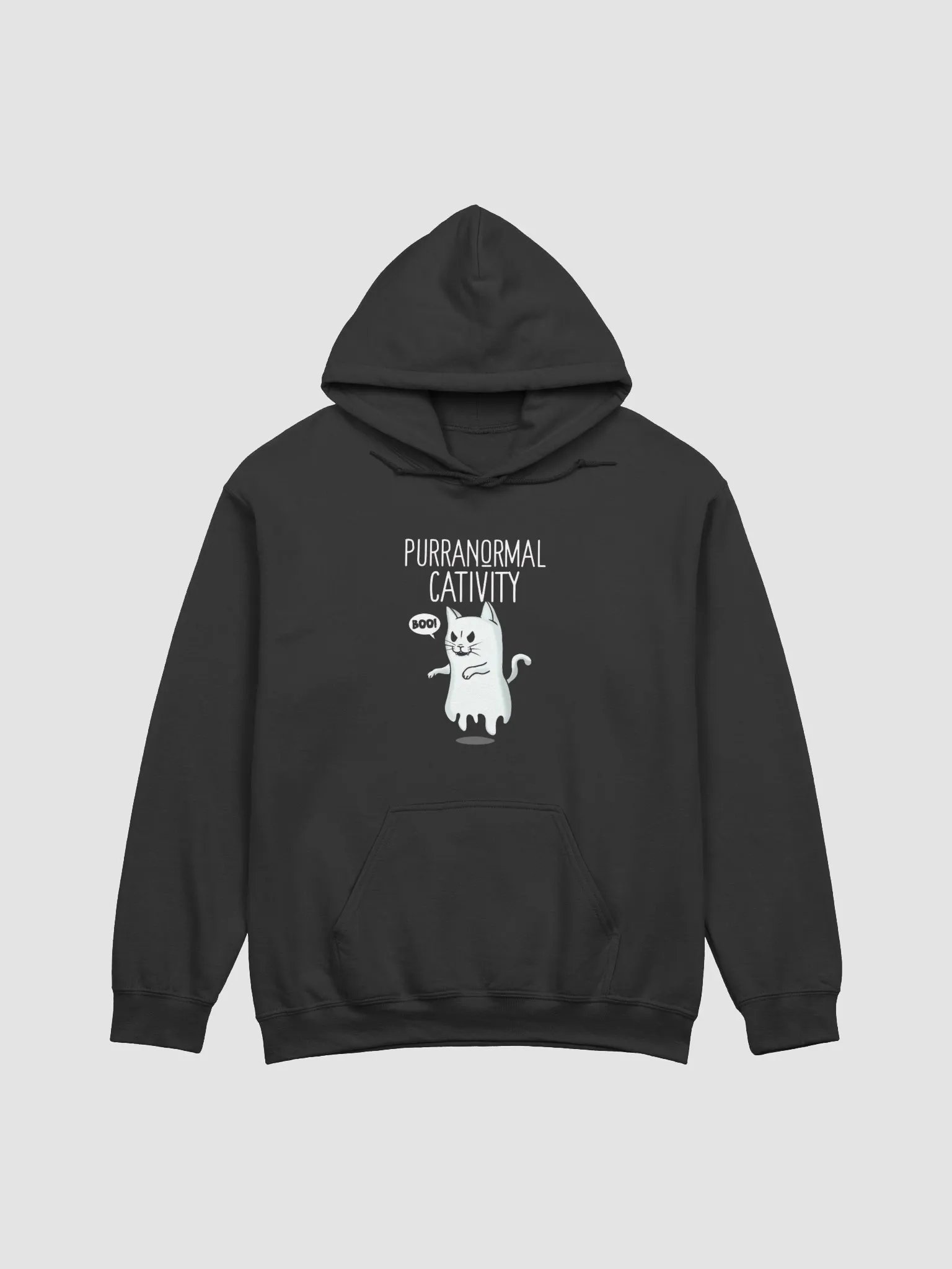 Ghost Cat Purranormal Cativity Hoodie product image (7)