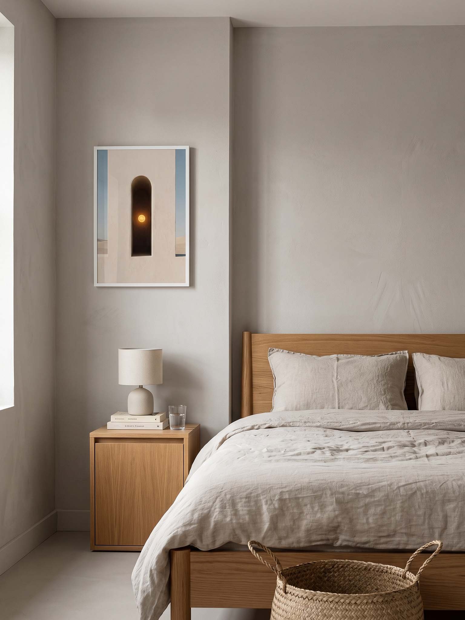 The Sun Within - Surrealist Mediterranean Architectural Wall Art product image (73)