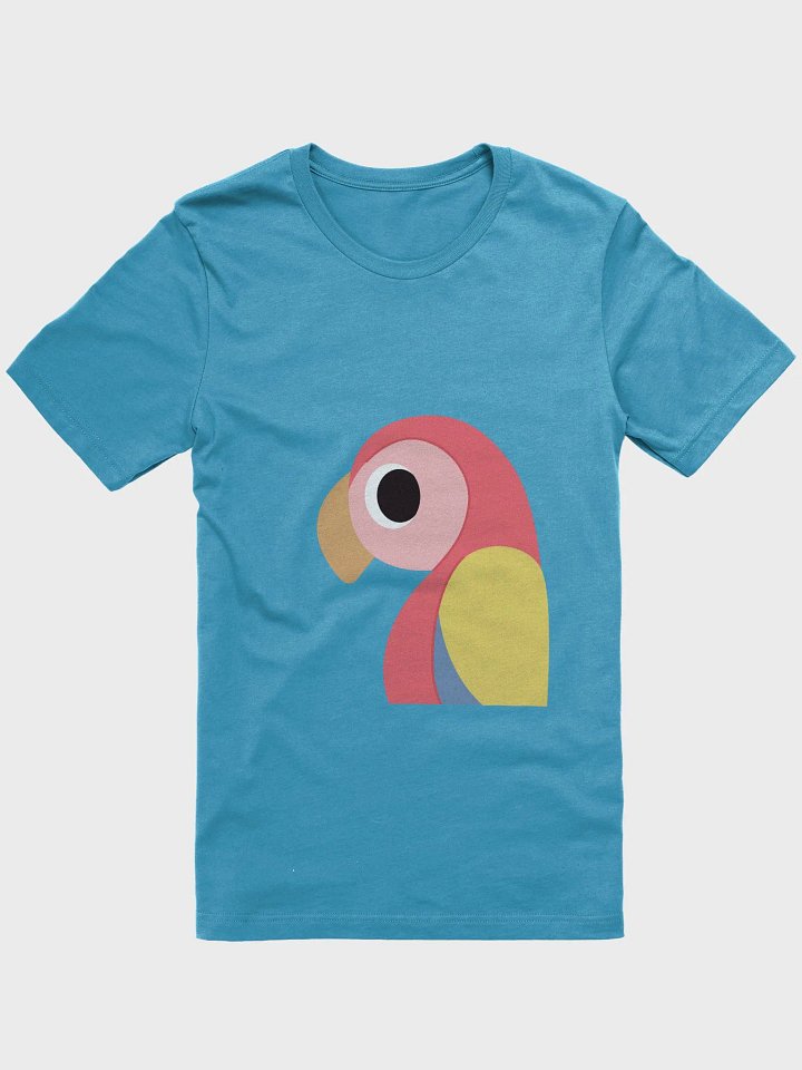 Vibrant Parrot Cartoon T-Shirt product image (1)