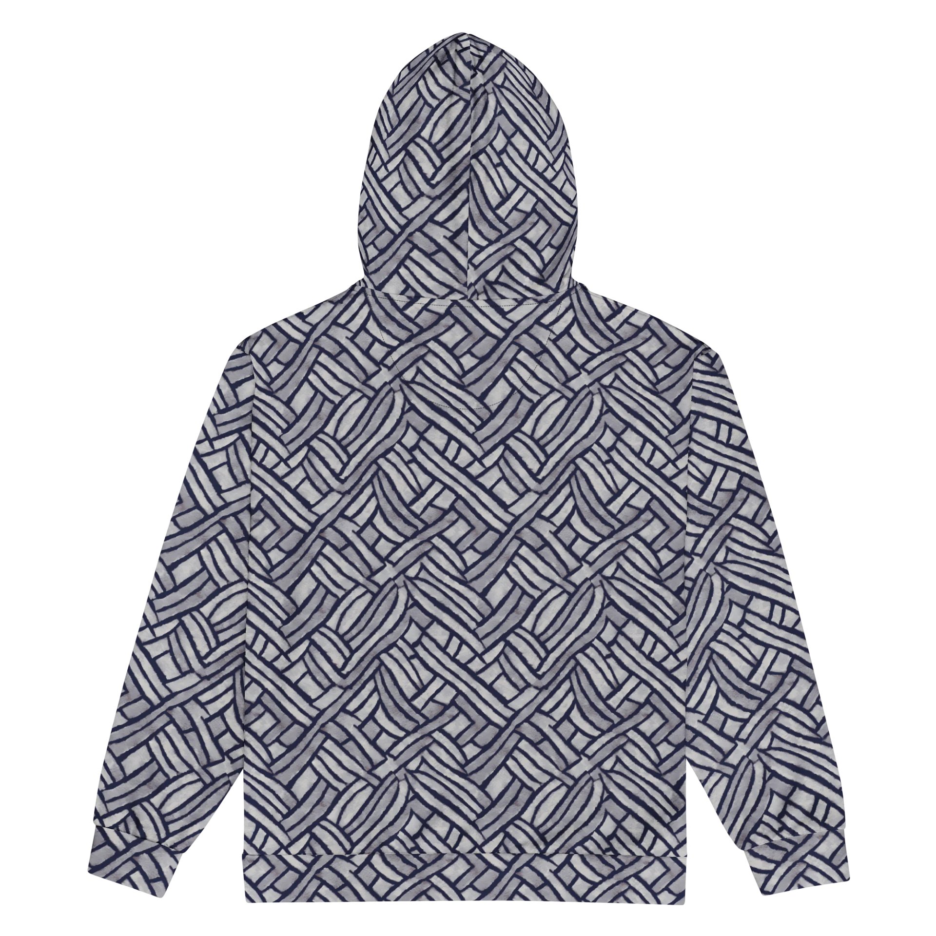 Grey Rectangles Hoodie product image (2)