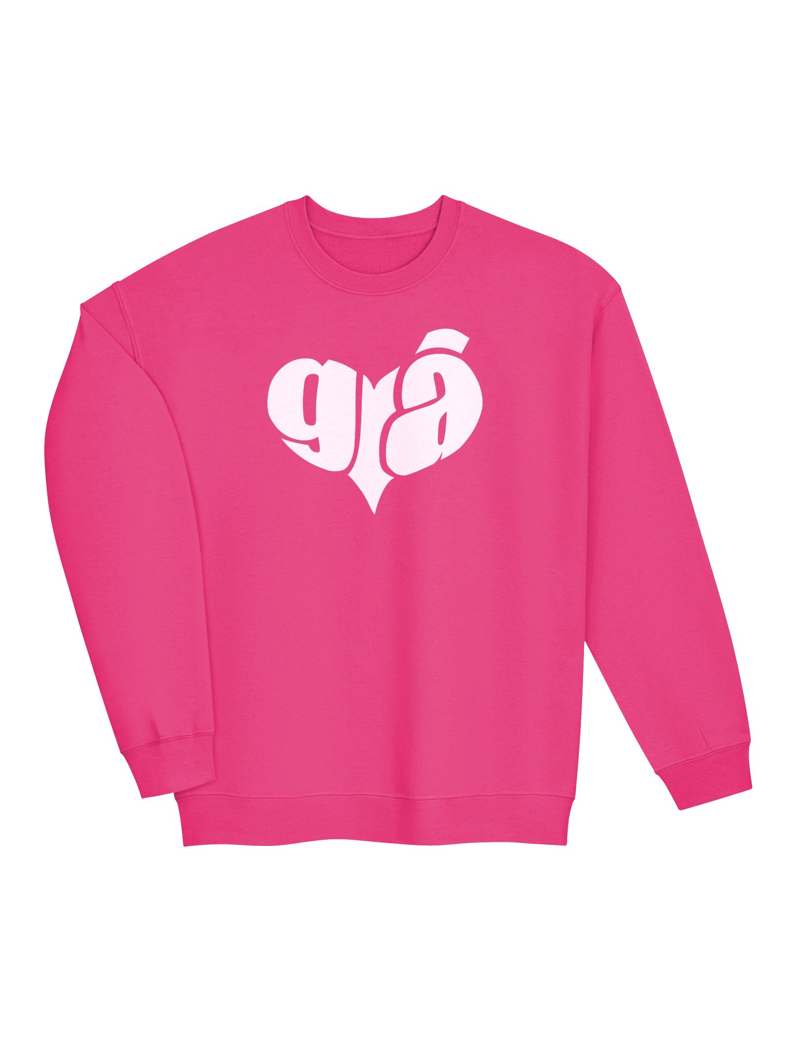 Grá Meaning Love 🩷 Classic Crewneck Sweatshirt in Irish / Gaeilge / Gaelic product image (3)