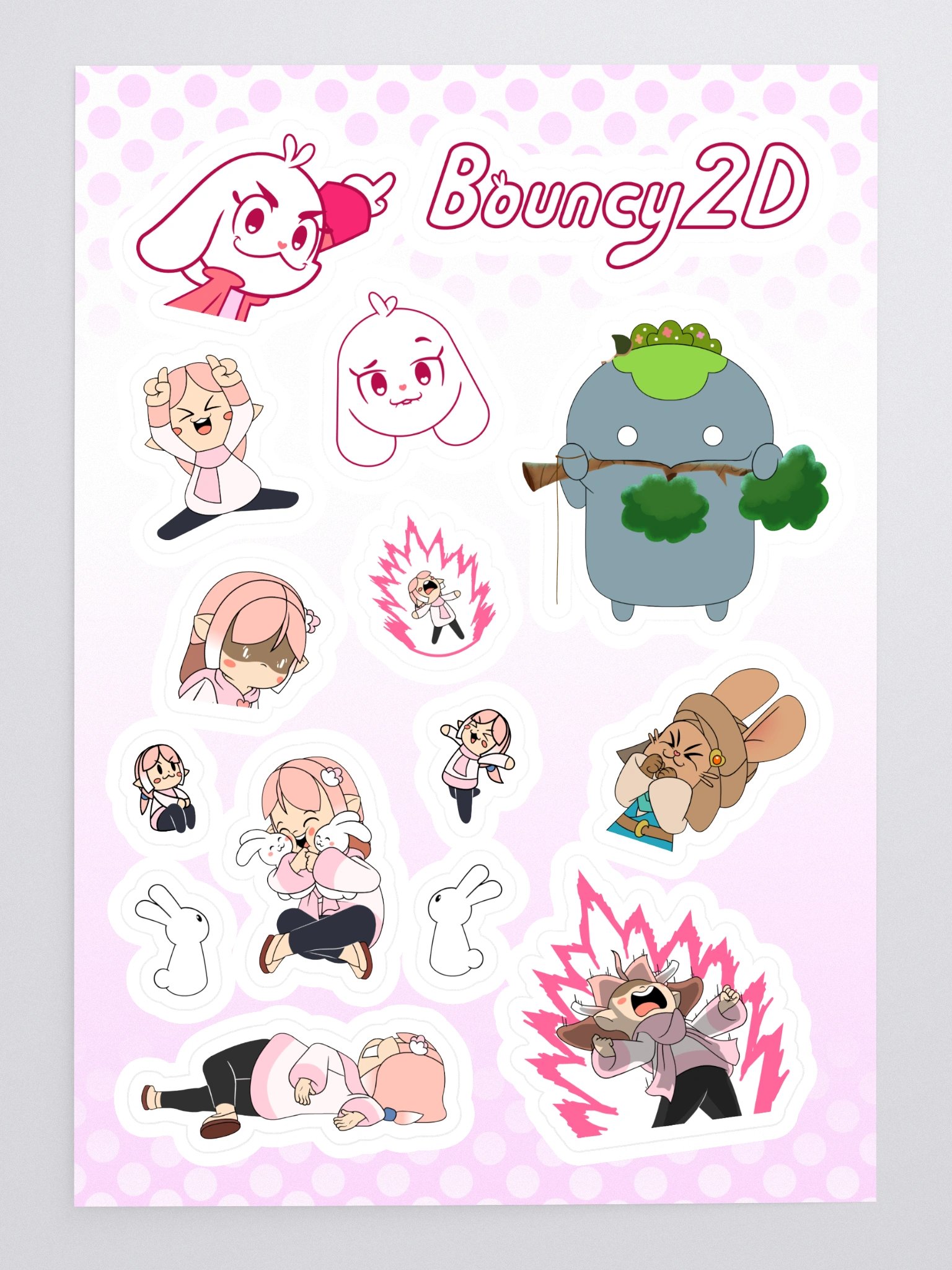 Bouncy2D Sticker Set #3 product image (3)